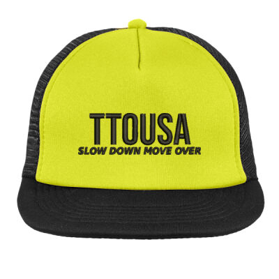 TTOUSA - Flat Bill Snapback Trucker Cap Thumbnail